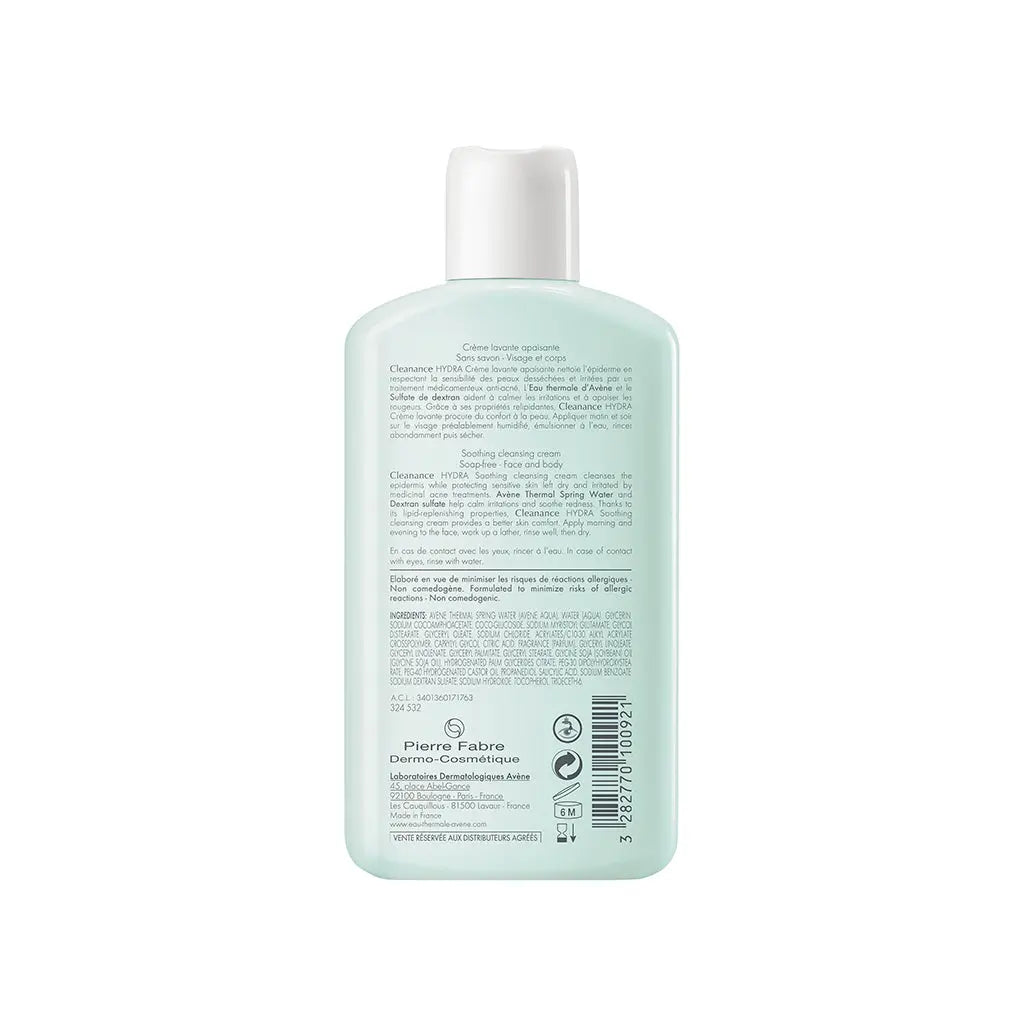 Avène Cleanance Hydra Creme Lavante Suavizante