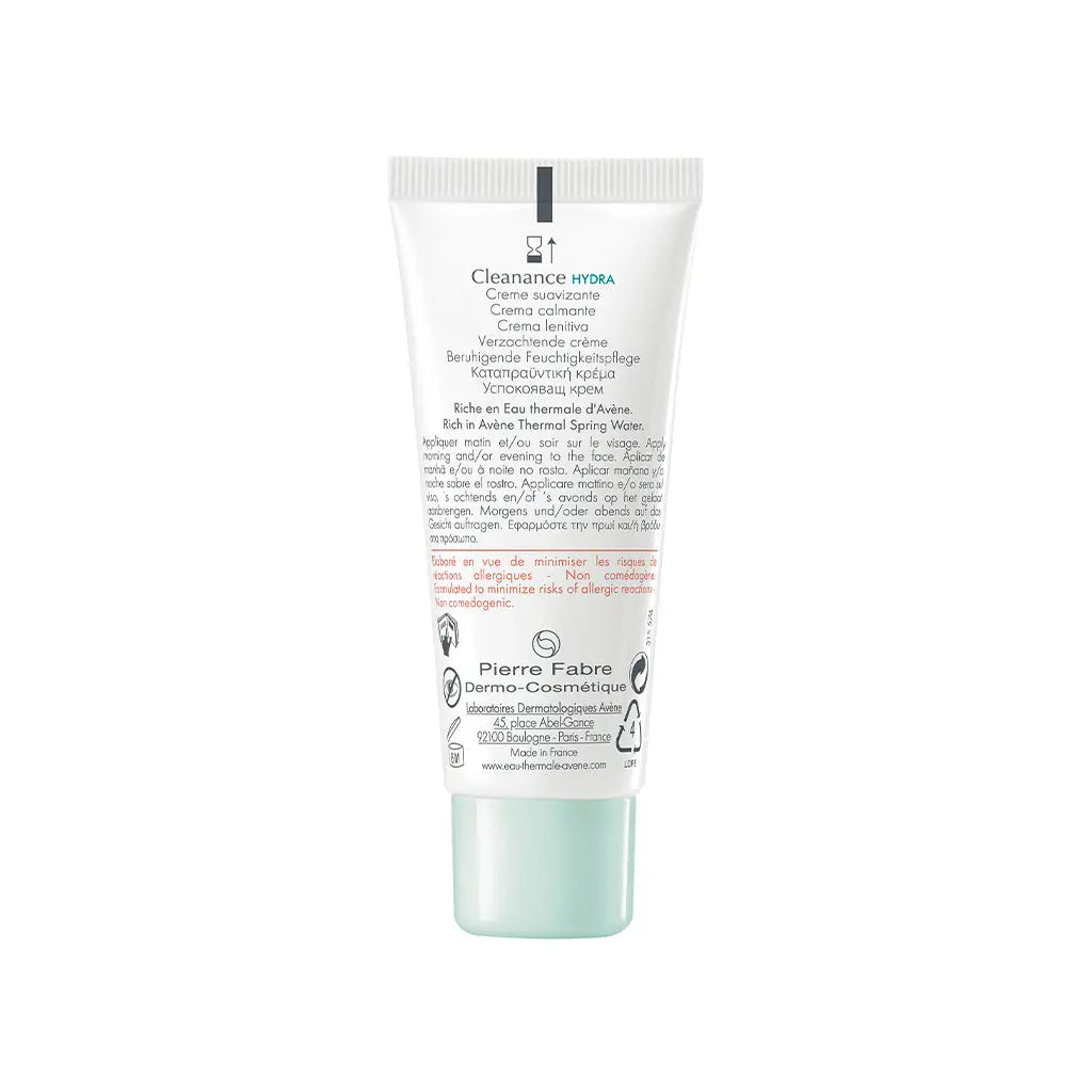 Avène Cleanance Hydra Creme de Rosto Suavizante