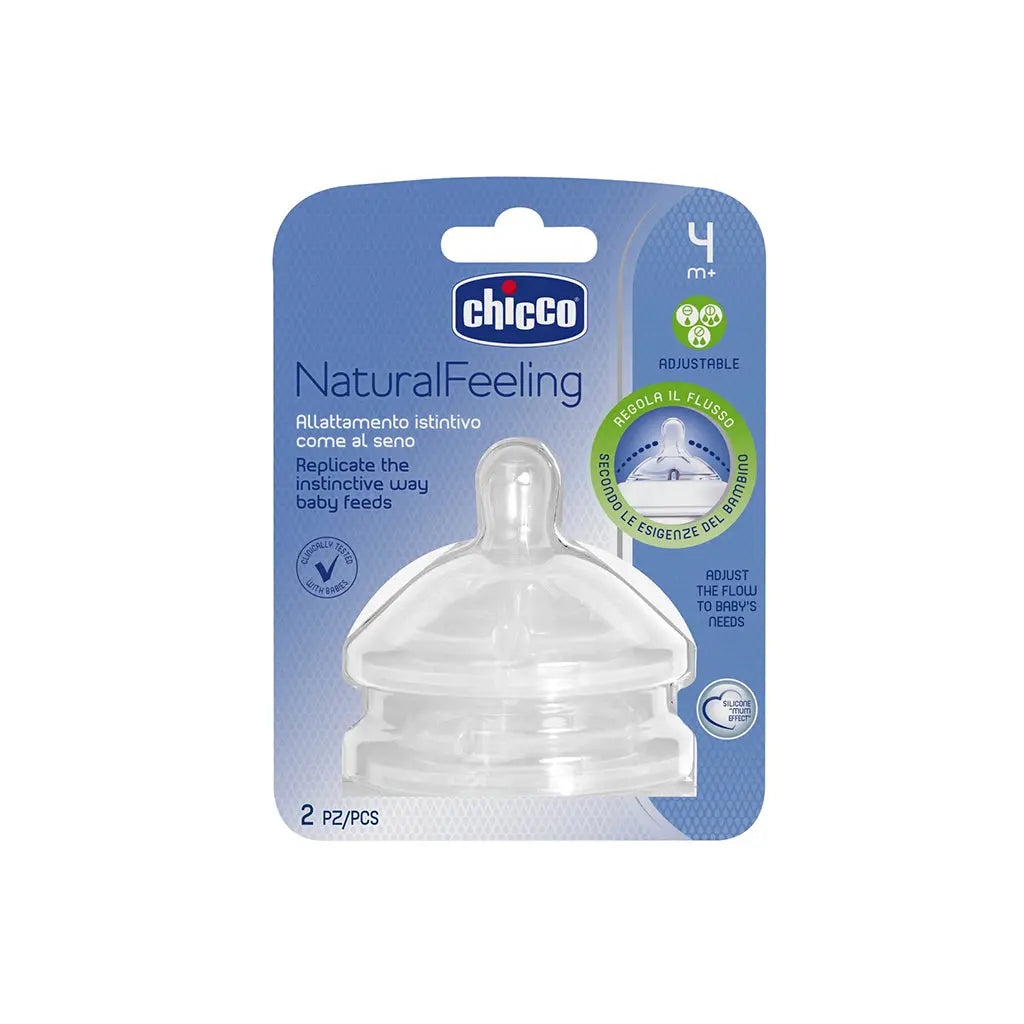 Chicco Tetina NaturalFeeling 2 Fluxo Regulável