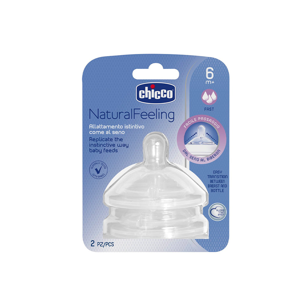 Chicco Tetina NaturalFeeling 3 Fluxo Rápido