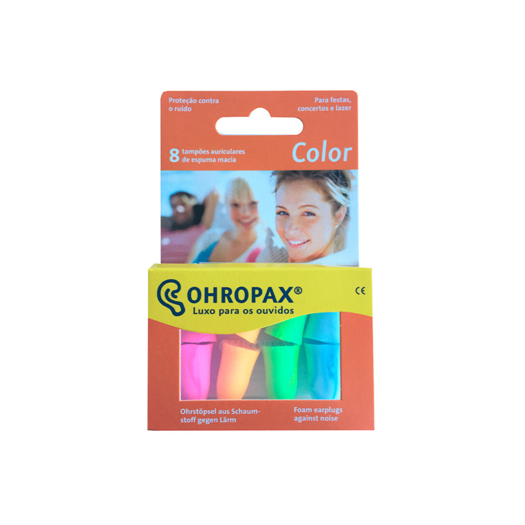 Tampões Para Ouvidos Espuma Color Ohropax