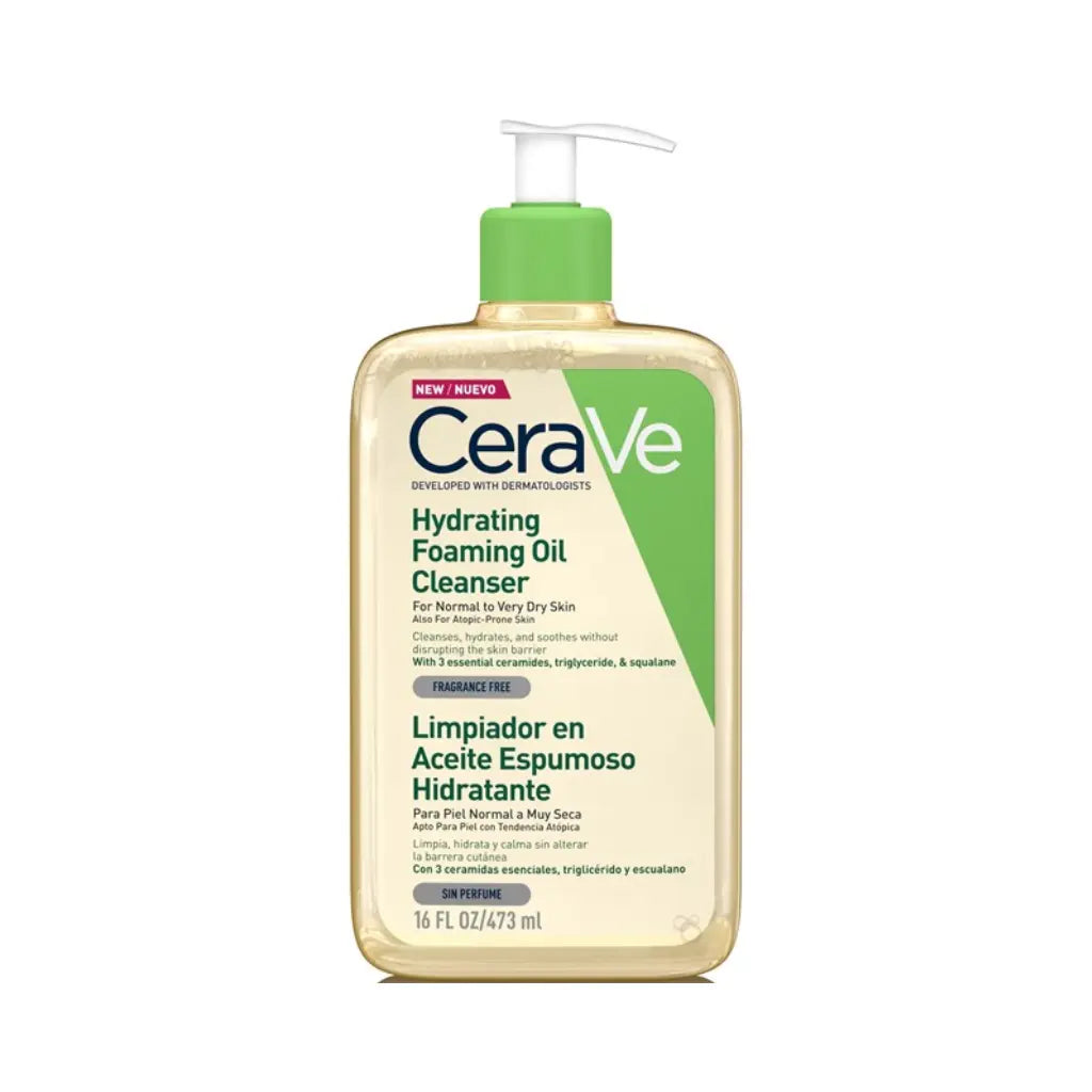 Cerave Óleo-Espuma de Limpeza Hidratante