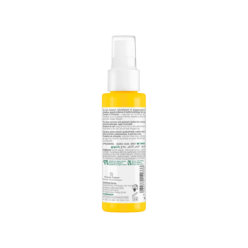 Klorane Spray Cuidado Aclarador de Camomila