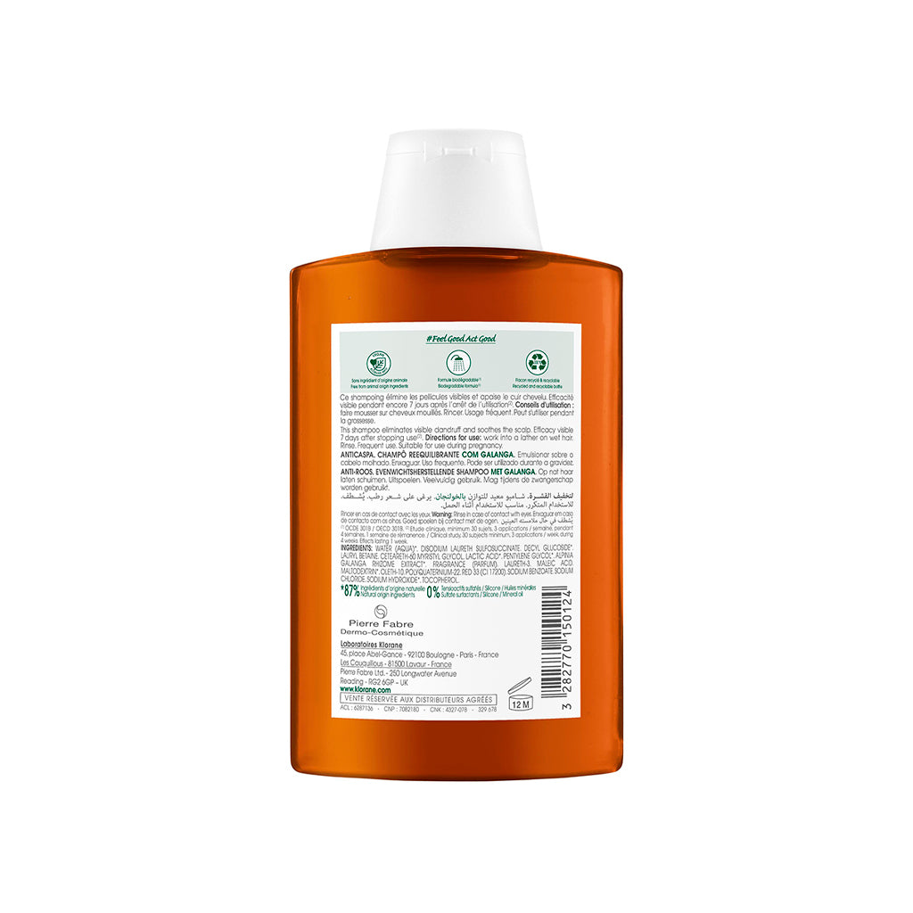 Klorane Champô Anticaspa com Galanga - Love my Pharma