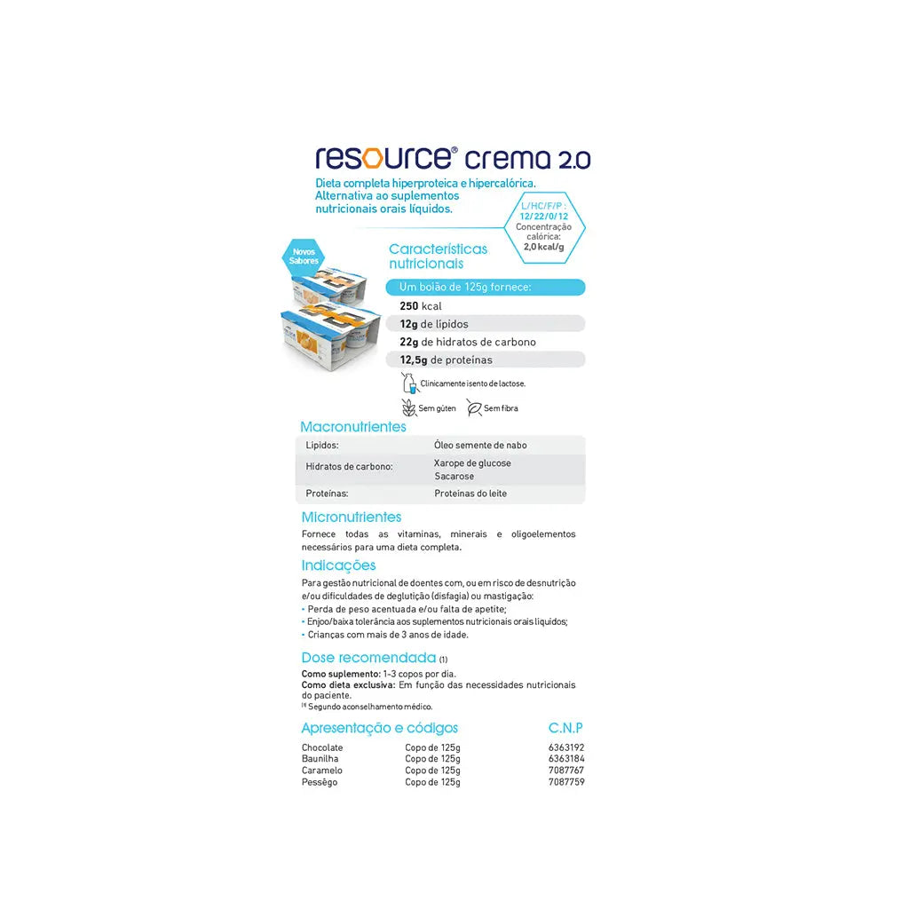 Nestlé Resource CREMA 2.0 Caramelo