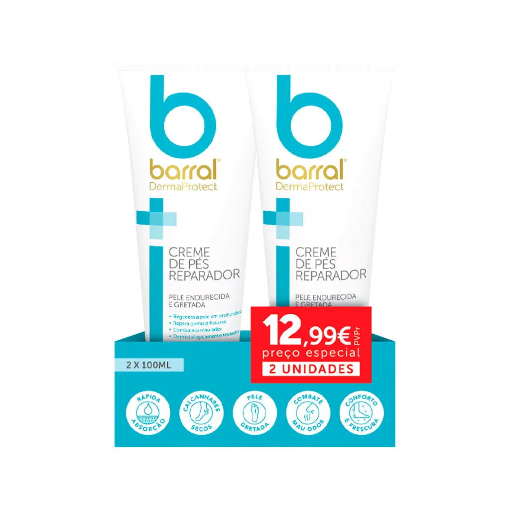Creme Reparador Pés DermaProtect - Preço Especial Barral