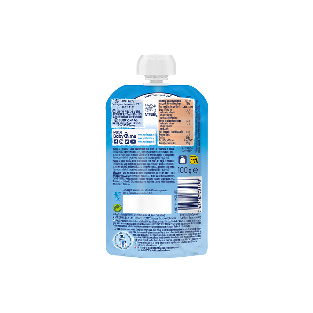 Nestlé Yogolino Maça e Morango (Pacotinho Lácteo) - Love my Pharma