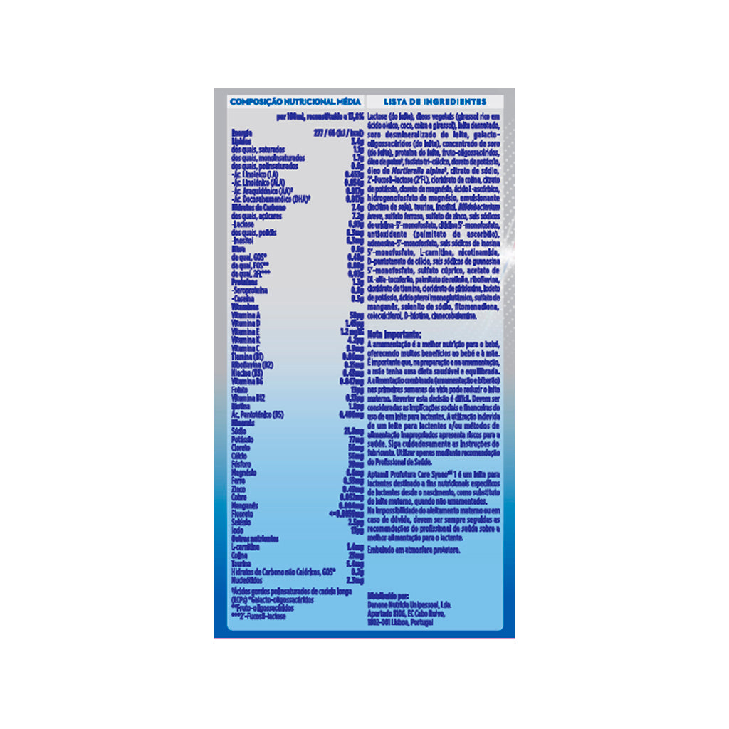 Leite Profutura Care Syneo 1 Aptamil
