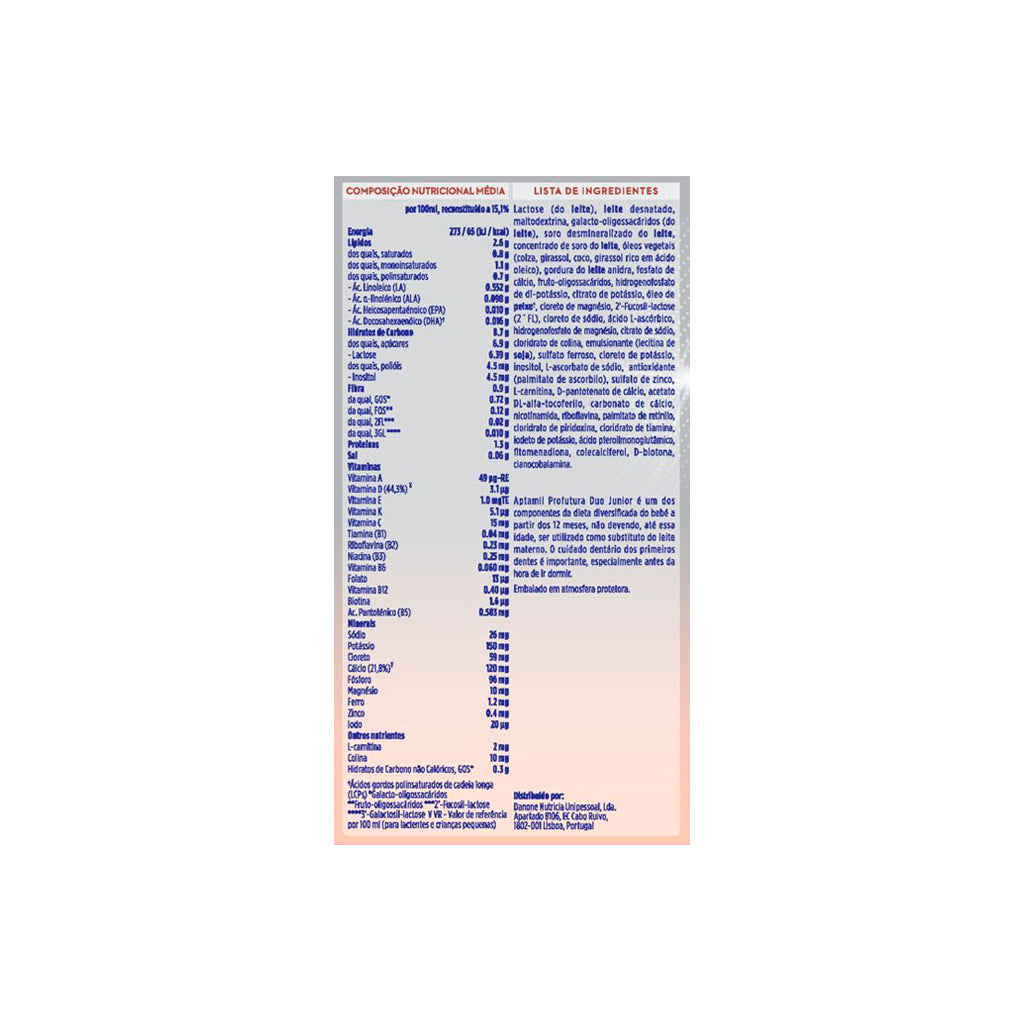Aptamil Leite ProFutura Duo Leite Júnior - Love my Pharma