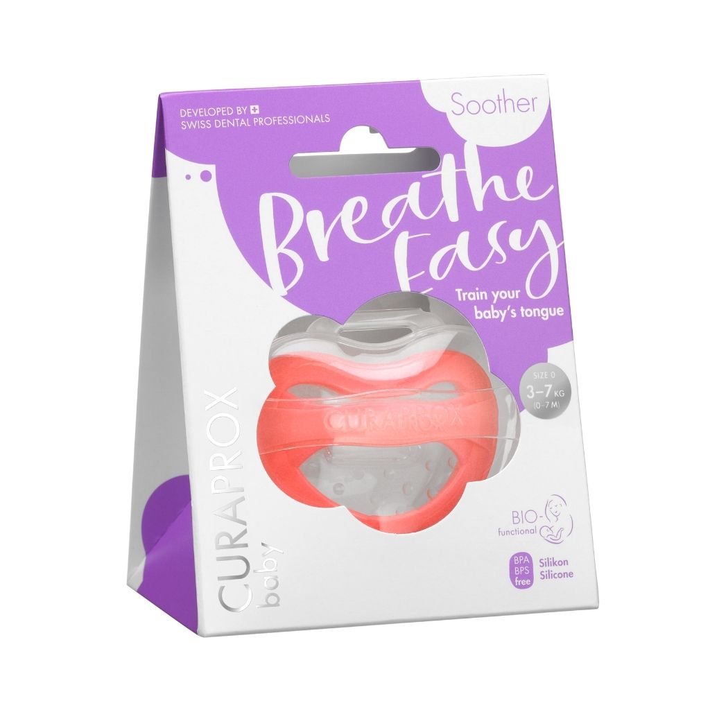 CURAPROX Chupeta Breathe Easy Coral
