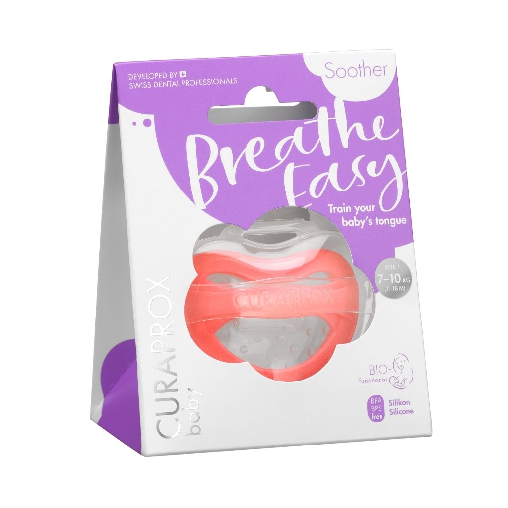 CURAPROX Chupeta Breathe Easy Coral - Love my Pharma