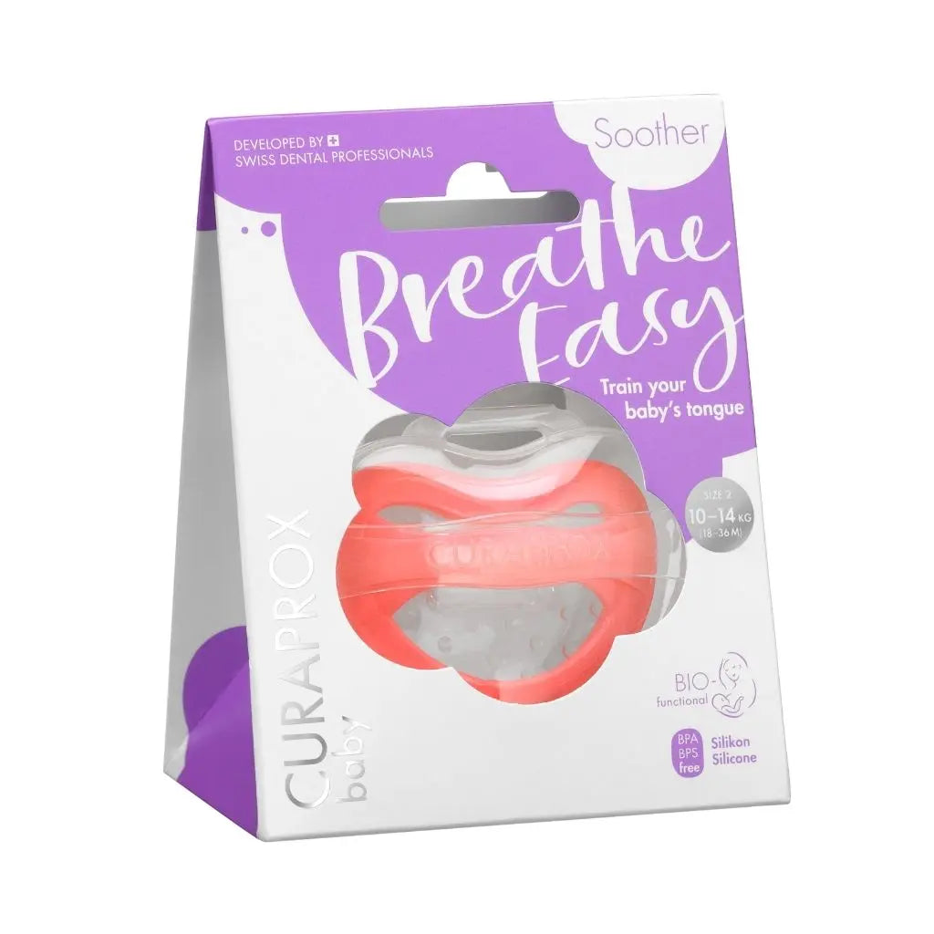 CURAPROX Chupeta Breathe Easy Coral