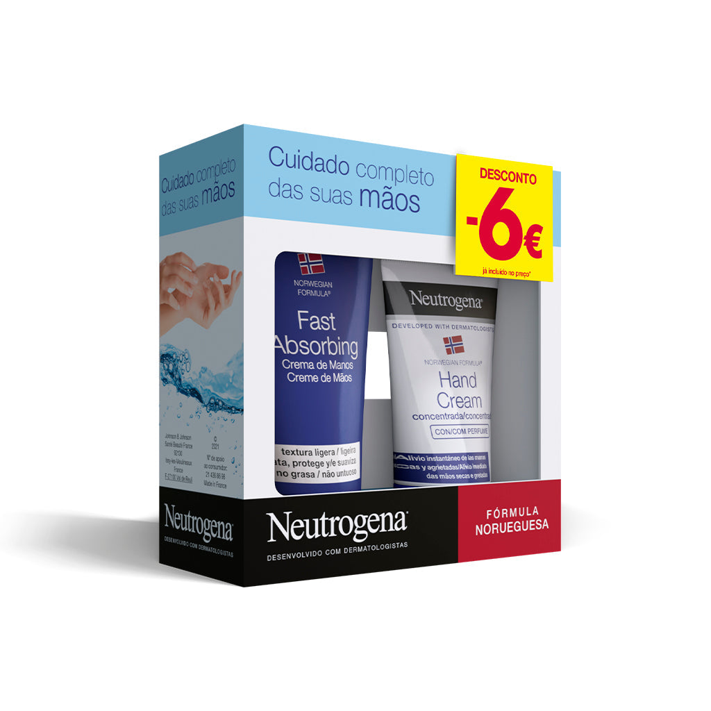 Neutrogena Creme Absorção Rápida e Creme Concentrado - Preço Especial