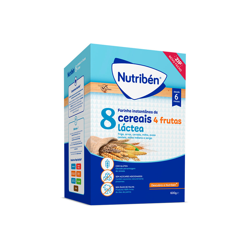 Nutribén Papa Láctea - 8 Cereais 4 Frutas