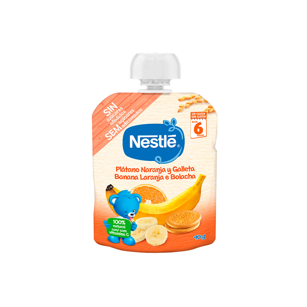 Nestlé Nestlé - Banana, Laranja e Bolacha (Pacotinho de Fruta) - Love my Pharma