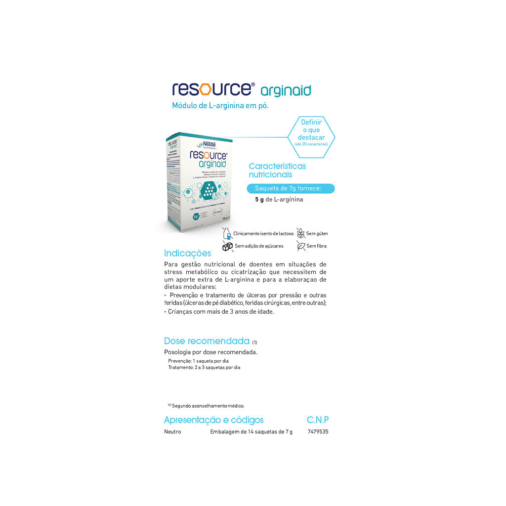 Nestlé Resource ARGINAID