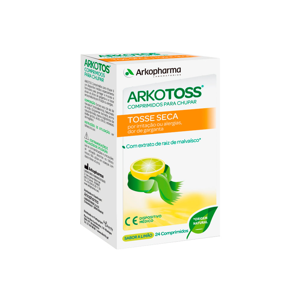 Arkopharma / Arkotoss Arkotoss Tosse Seca Comprimidos Limão