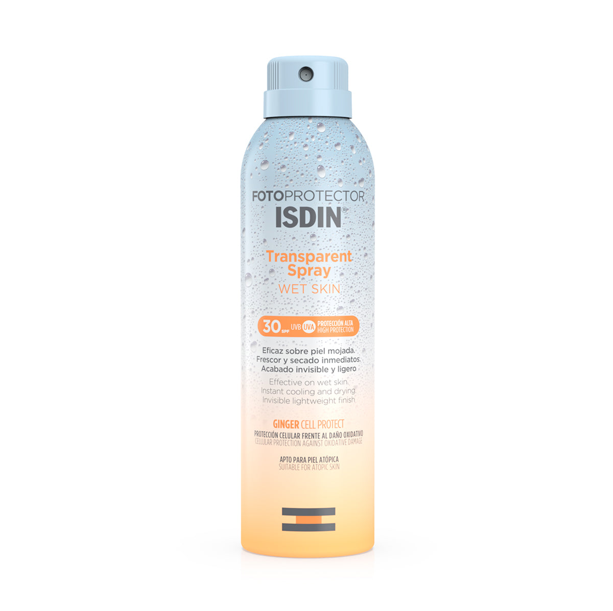 ISDIN Fotoprotetor Wet Skin SPF30 Spray Transparente