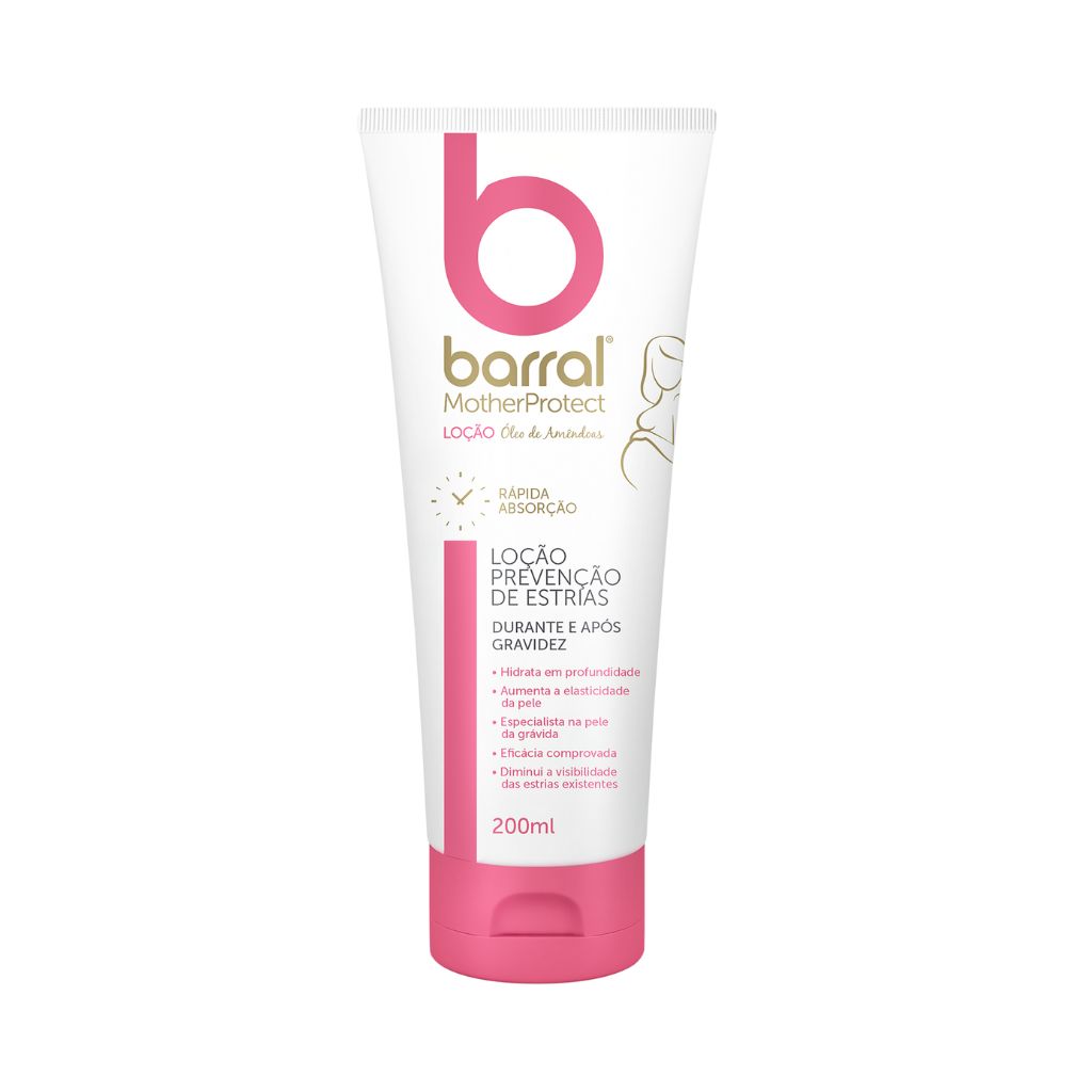 Loção Óleo de Amêndoas MotherProtect Barral