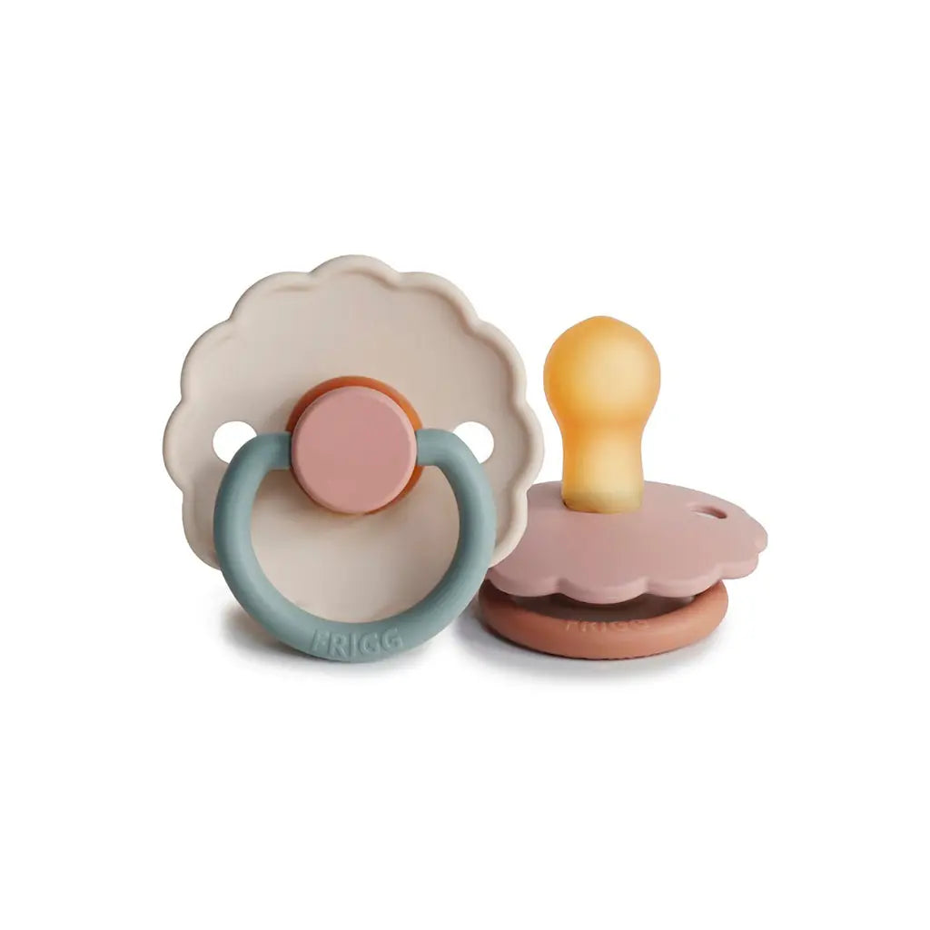 FRIGG Pack Chupeta Daisy Cotton Candy/ Biscuit