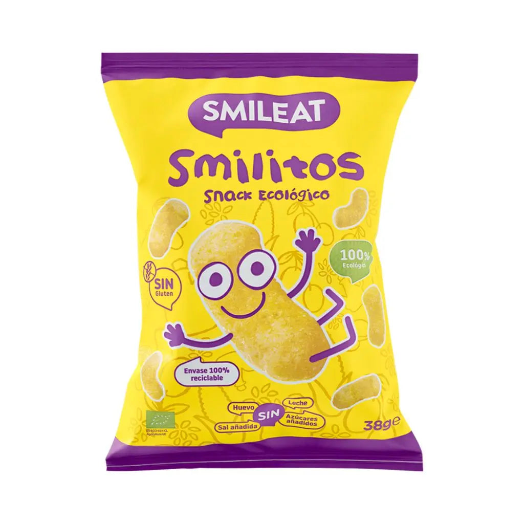 Smileat Smilitos Snack de Milho Biológico s/ Gluten