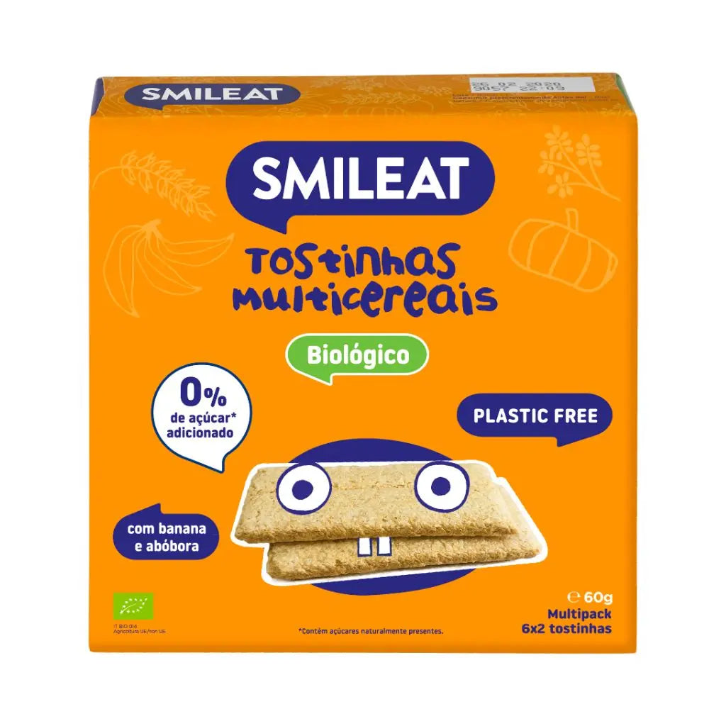 Smileat Tostinhas Multicereais Biológicas