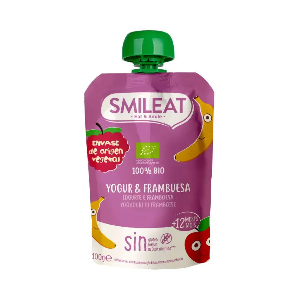 Smileat Pouch de Iogurte & Framboesa