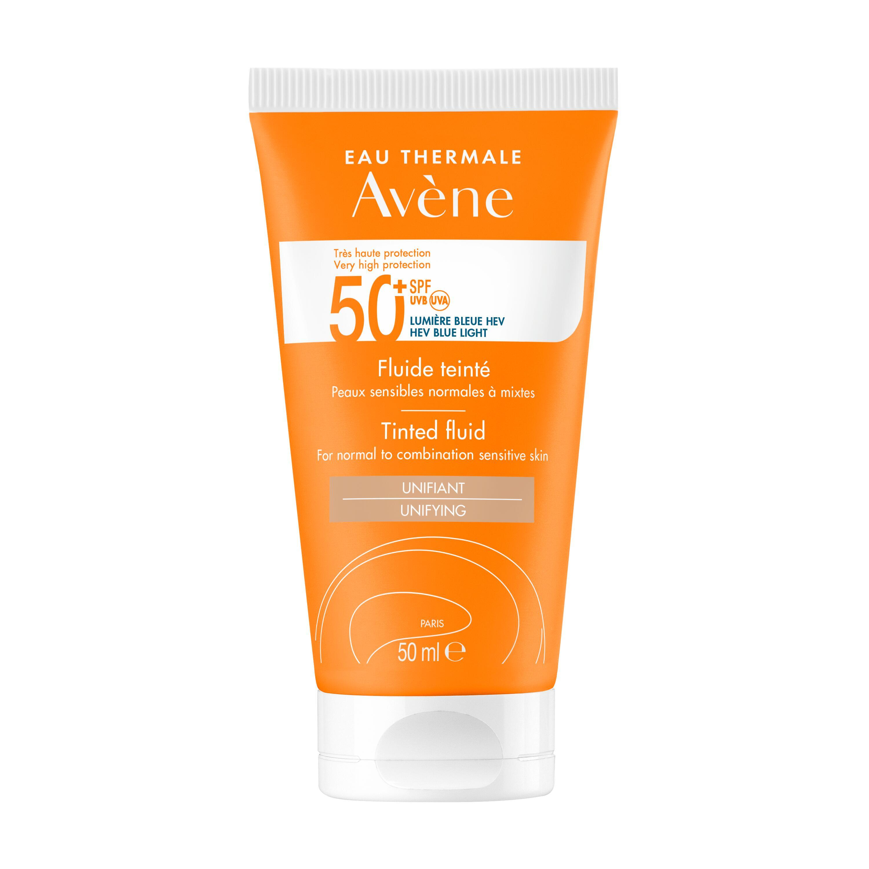 Avène Fluido com Cor Solar SPF50+