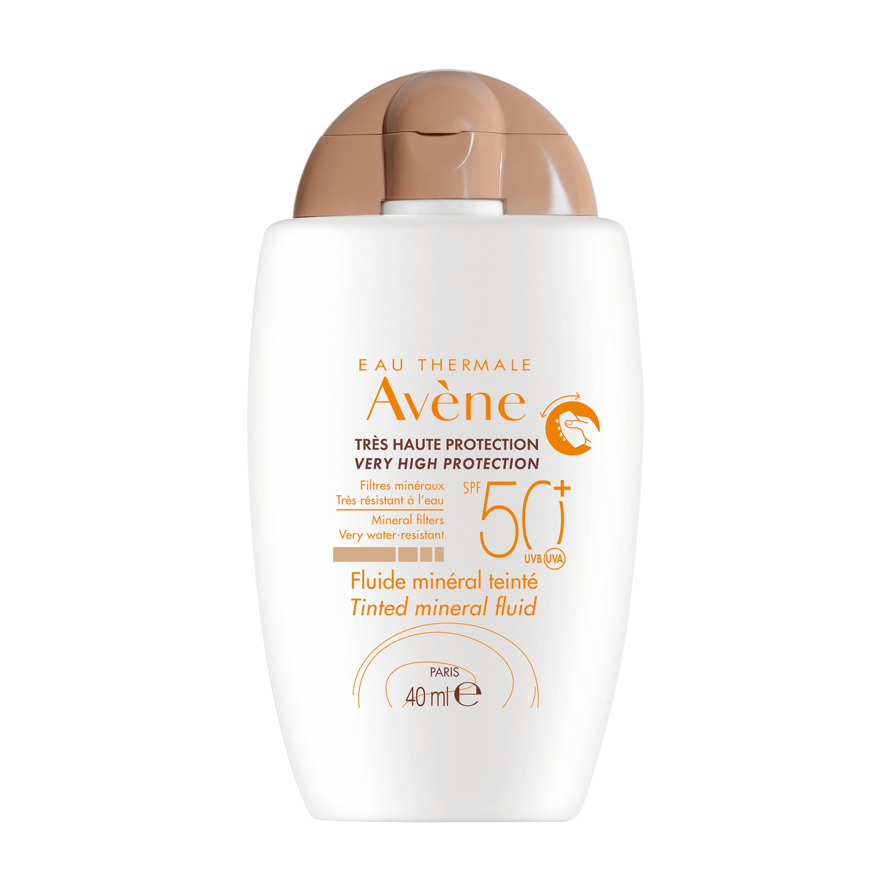 Avène Fluido Solar Mineral Com Cor SPF50+