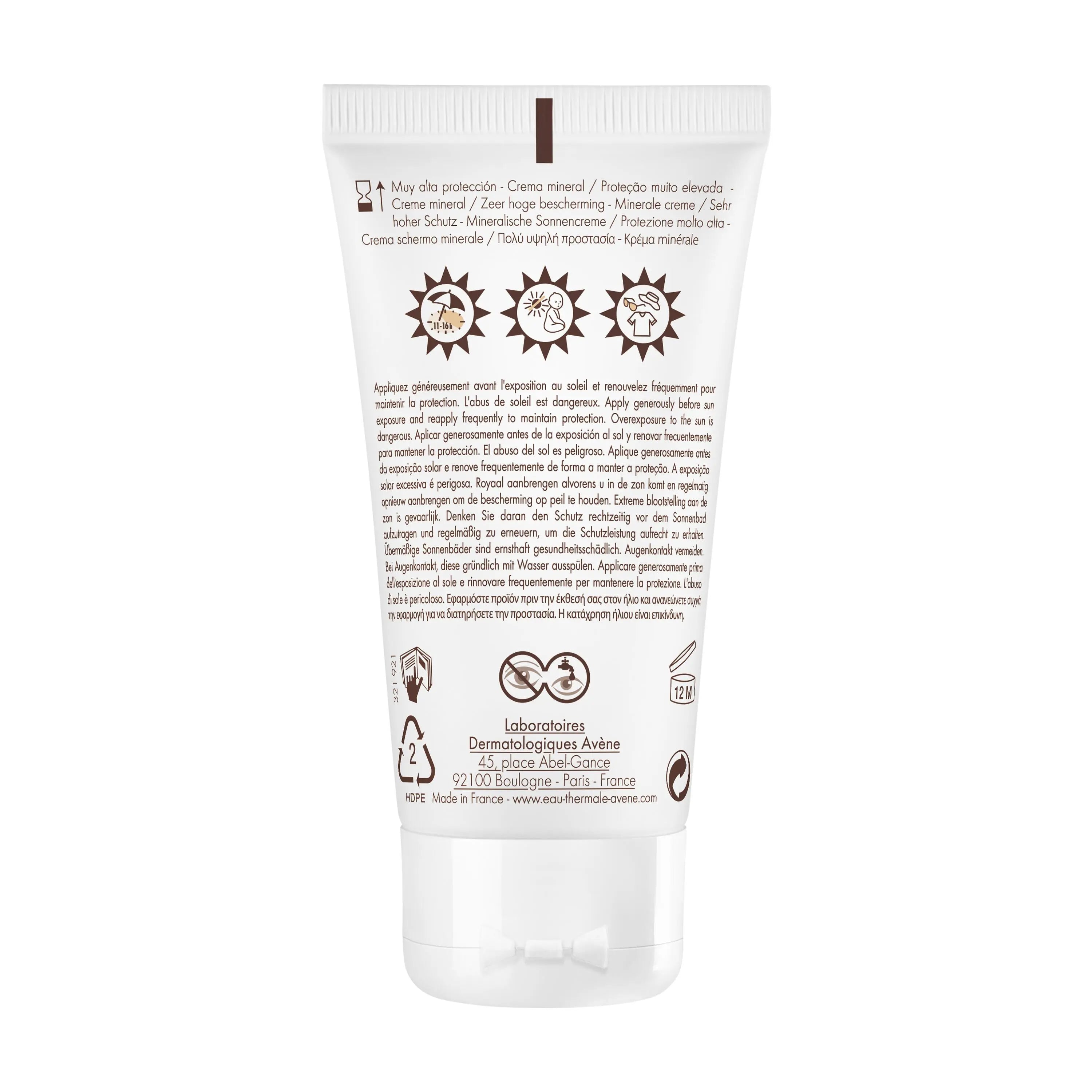 Avène Creme Mineral Solar SPF50+