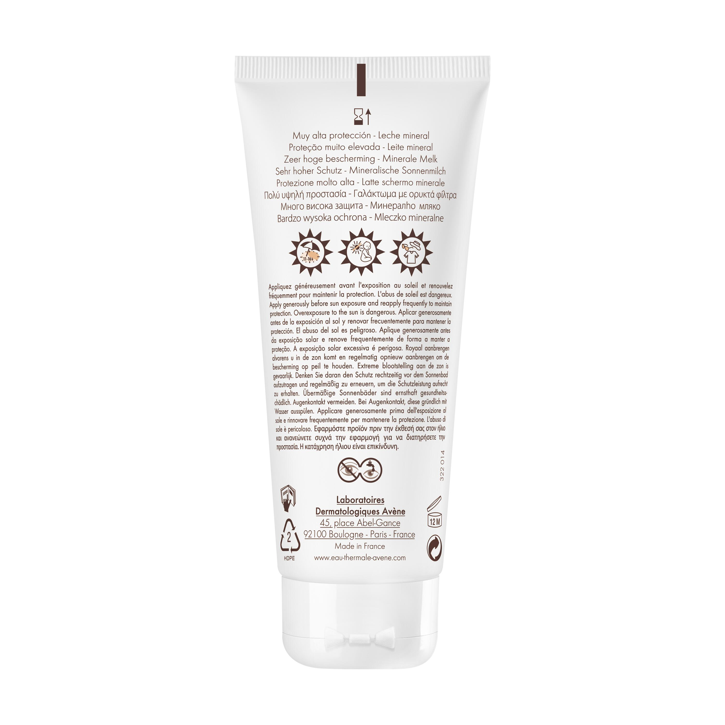 Avène Leite Mineral SPF50+