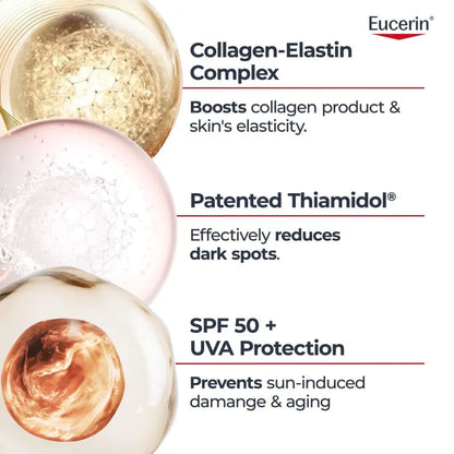 Eucerin Hyaluron Filer Elasticity Creme Dia Ultra Light SPF50