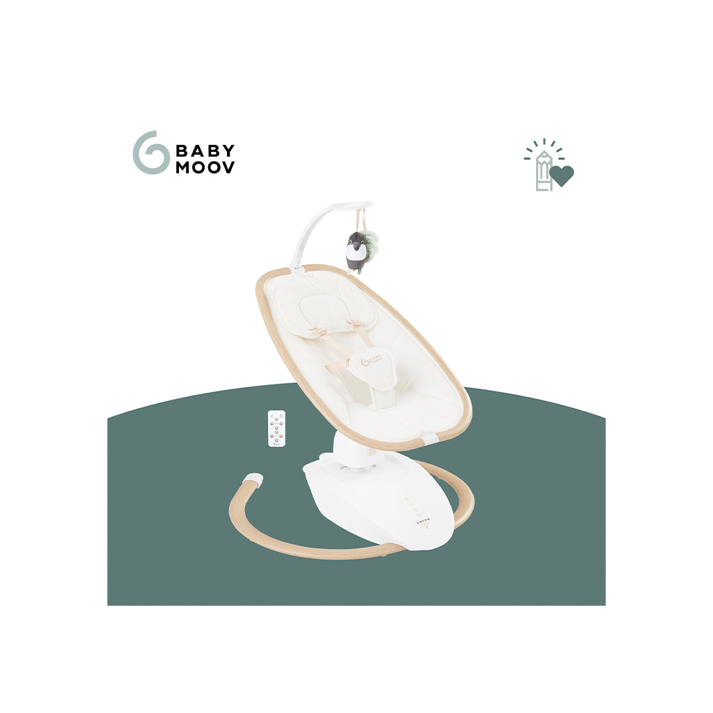 Babymoov Cadeira Baloiço Swoon Hoop Sand - Love my Pharma