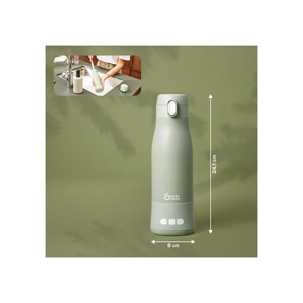 Babymoov Aquecedor Leite e Água Portátil com Bateria Moov &amp; Feed - Love my Pharma
