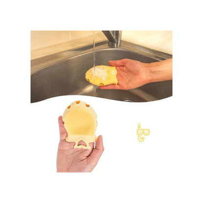 Badabulle Escova Massagem em Silicone - Love my Pharma