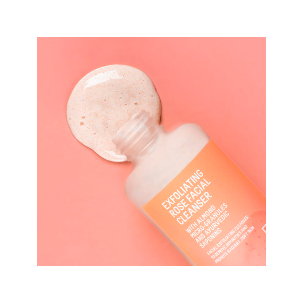 Exfoliating Rose Facial Cleanser