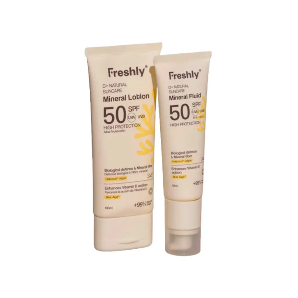 D+ Natural Sun Pack Full Protection Freshly Cosmetics