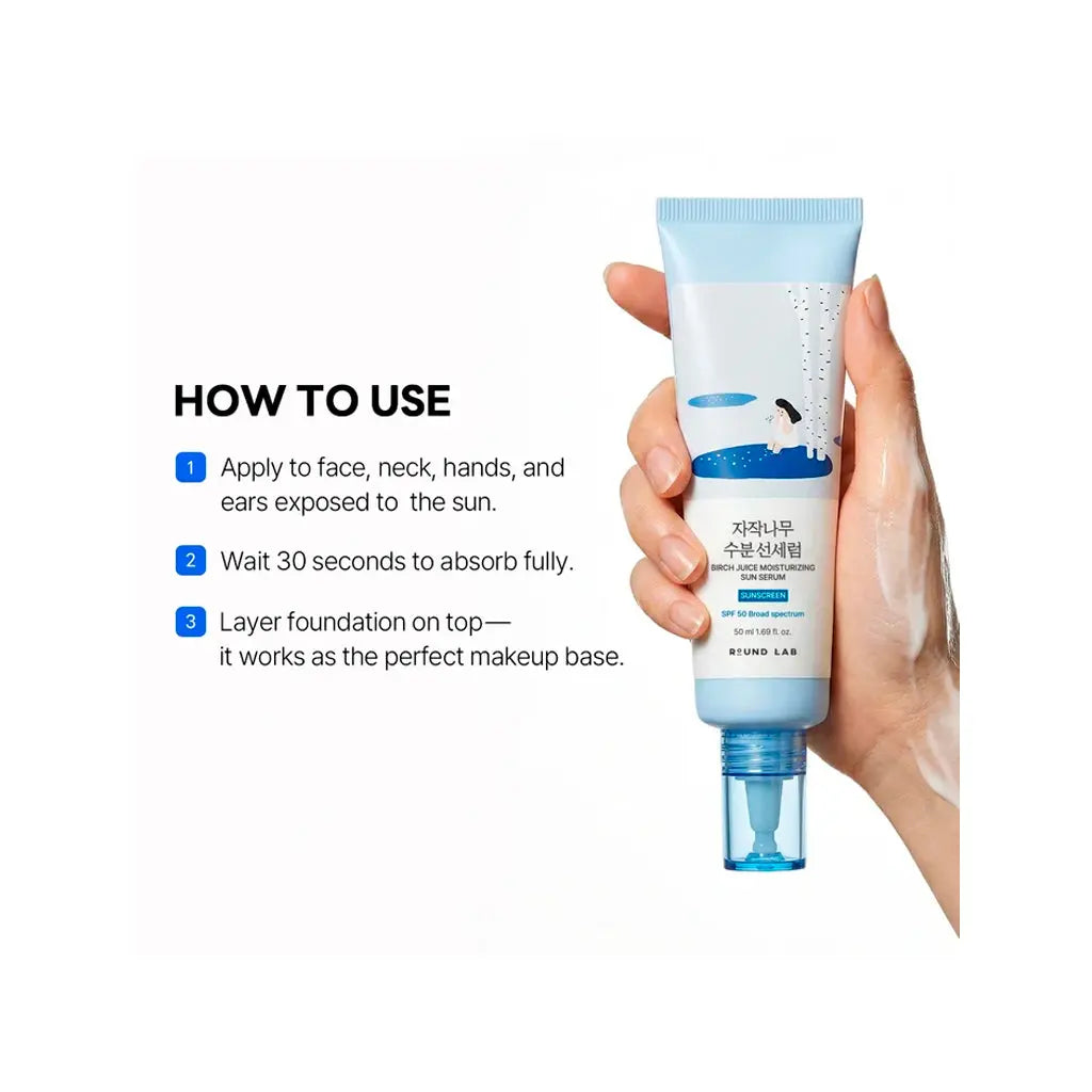 Round Lab Birch Juice Moisturizing Sunscreen | Love my Pharma