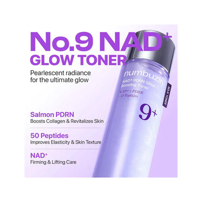 Numbuzin No.9 NAD+ PDRN Glow Boosting Toner | Love my Pharma