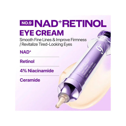 Numbuzin No.9 NAD+ Retinal Volumetox Eye Cream | Love my Pharma