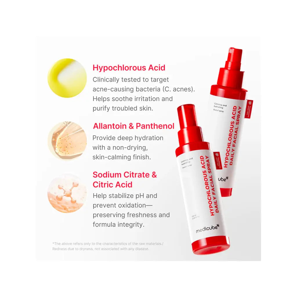 Medicube Hypochlorous Acid Daily Facial Spray | Love my Pharma