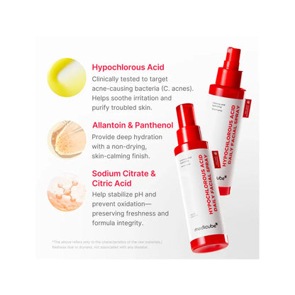 Medicube Hypochlorous Acid Daily Facial Spray | Love my Pharma