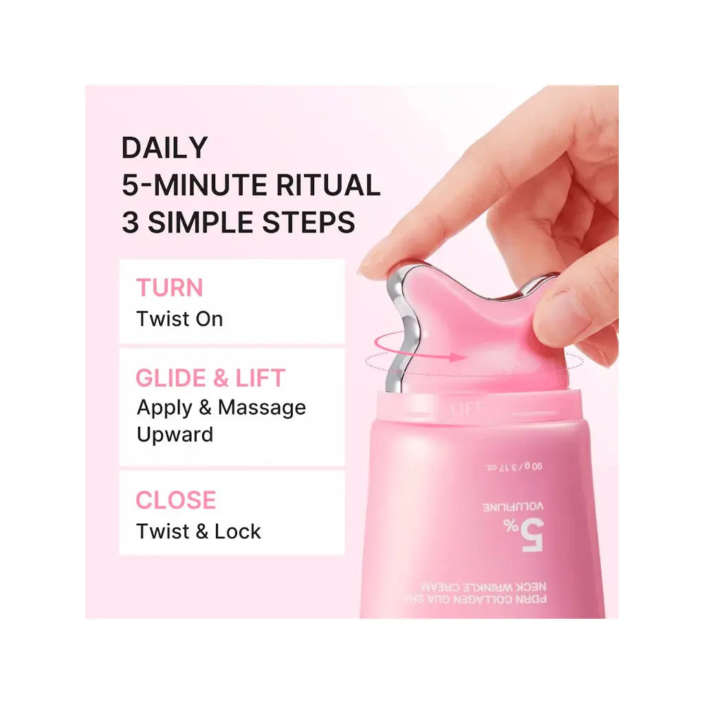 Medicube PDRN Collagen Gua Sha Neck Wrinkle Cream | Love my Pharma