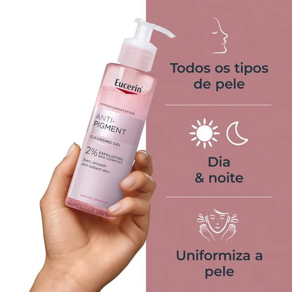 Eucerin Gel de Limpeza Esfoliante Anti-Pigment - Love my Pharma