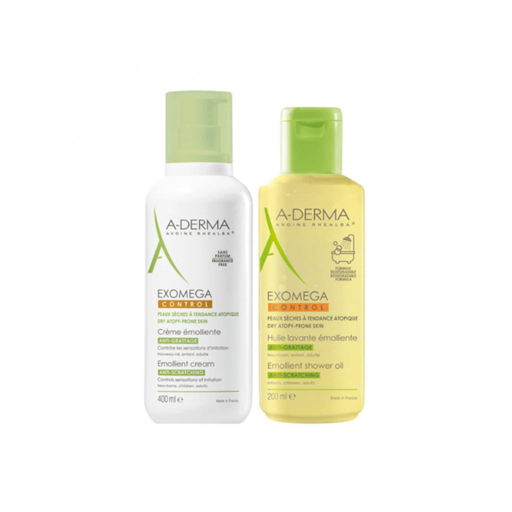 A-DERMA Exomega Control Creme Emoliente + Oferta Exomega Óleo Banho - Love my Pharma