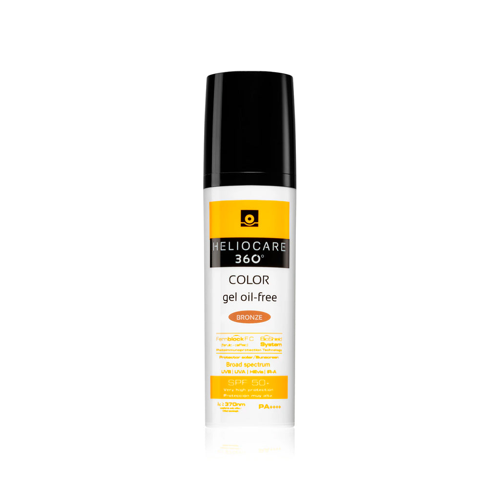 Heliocare 360 Oil Free Gel Cor Mate Bronze SPF50+ - Love my Pharma