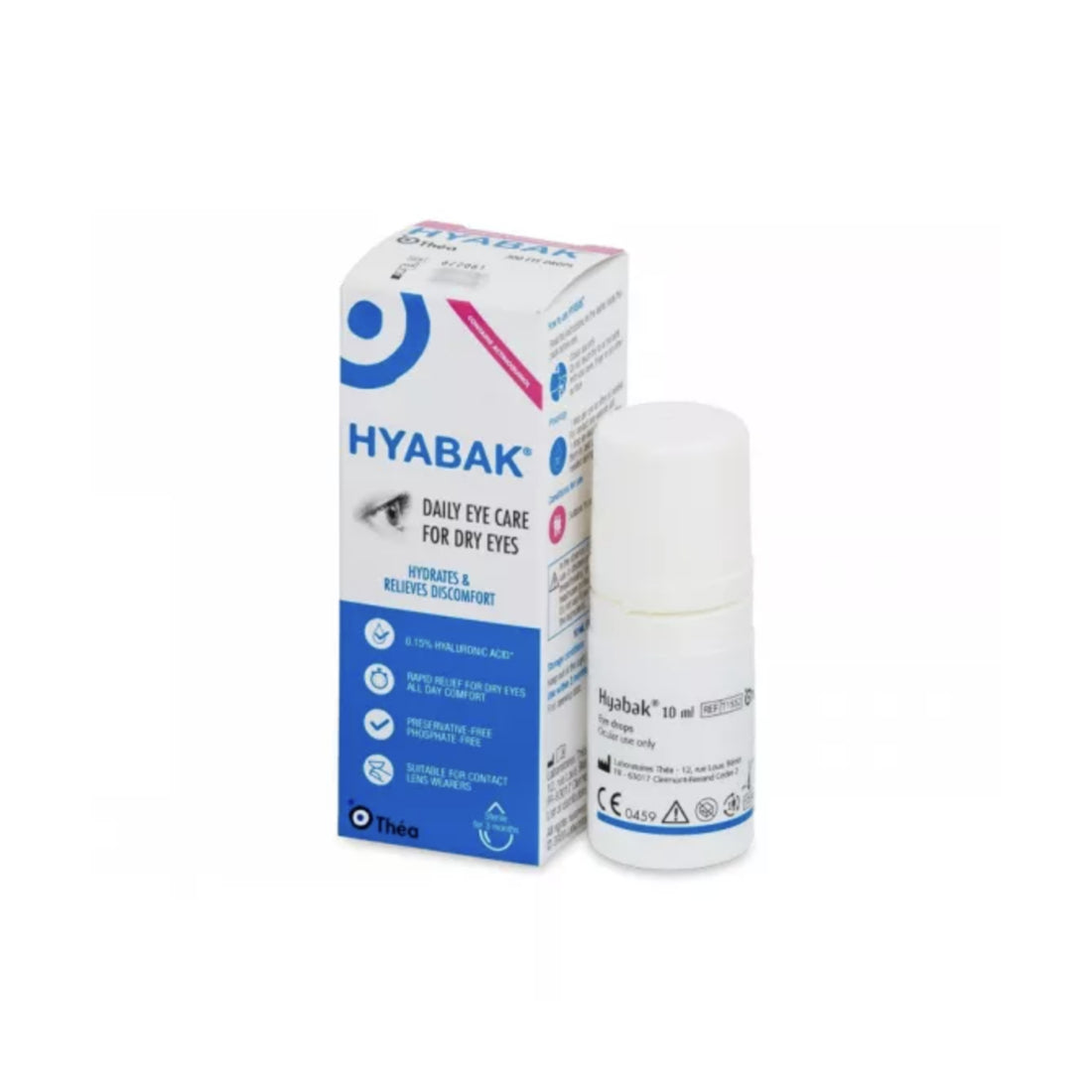 Hyabak Solução Lentes/Olhos