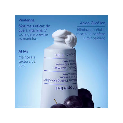 Máscara Peeling Glicólica Vinoperfect