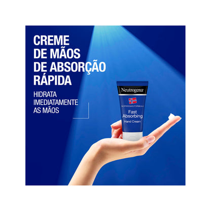 Creme Mãos Absorção Rápida Textura Ligeira