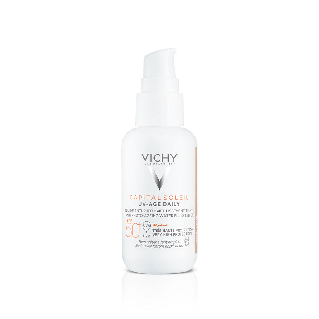 Vichy Capital Soleil UV-Age Daily Fluido Com Cor SPF50+